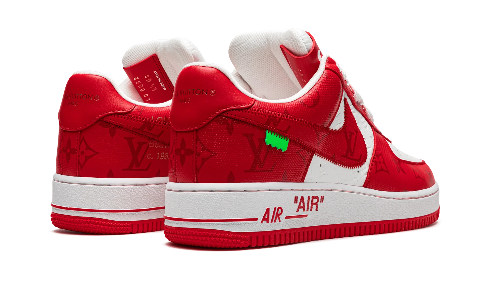 LV x AF 1 Low "Virgil - White/Red"