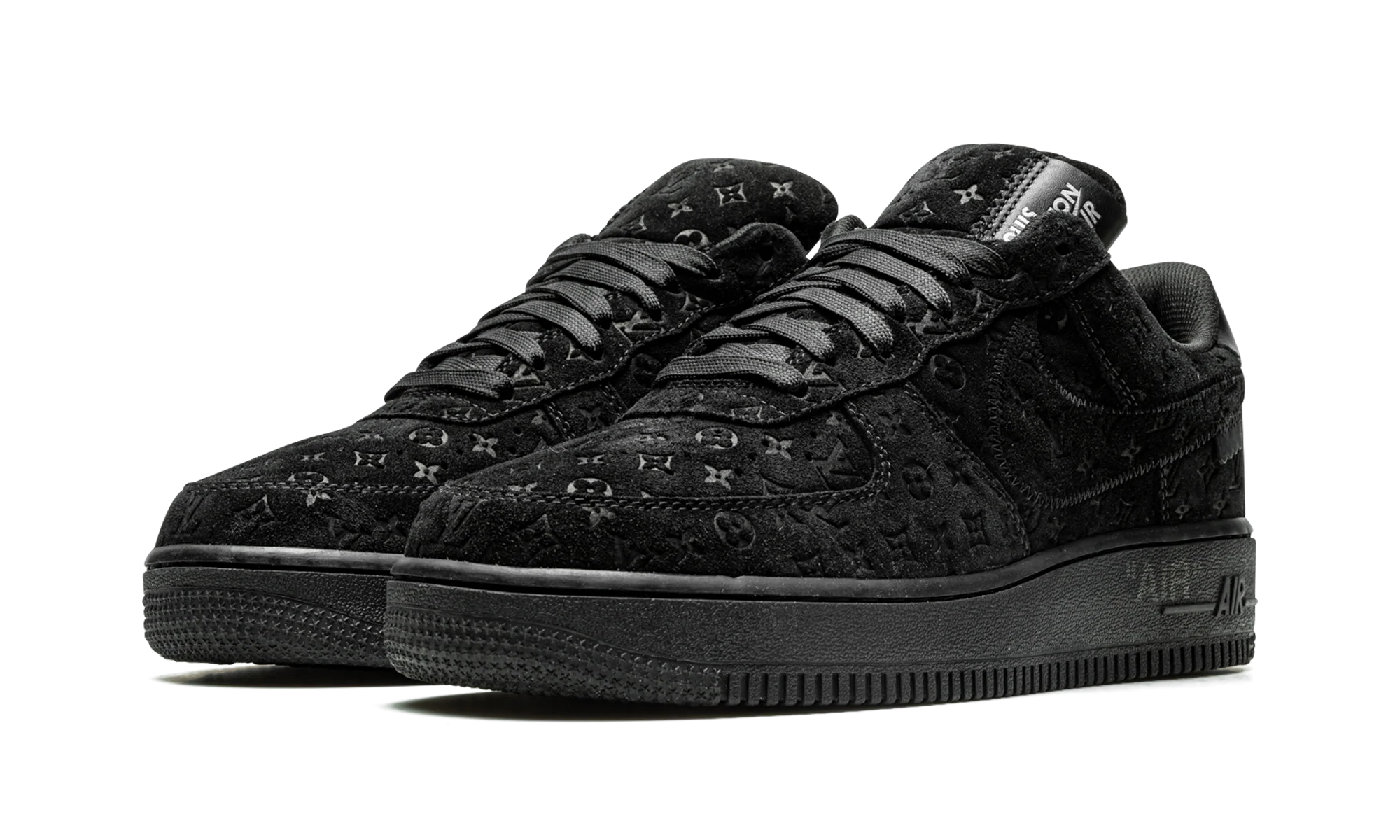 LV x AF 1 Low "Virgil - Black/Black"
