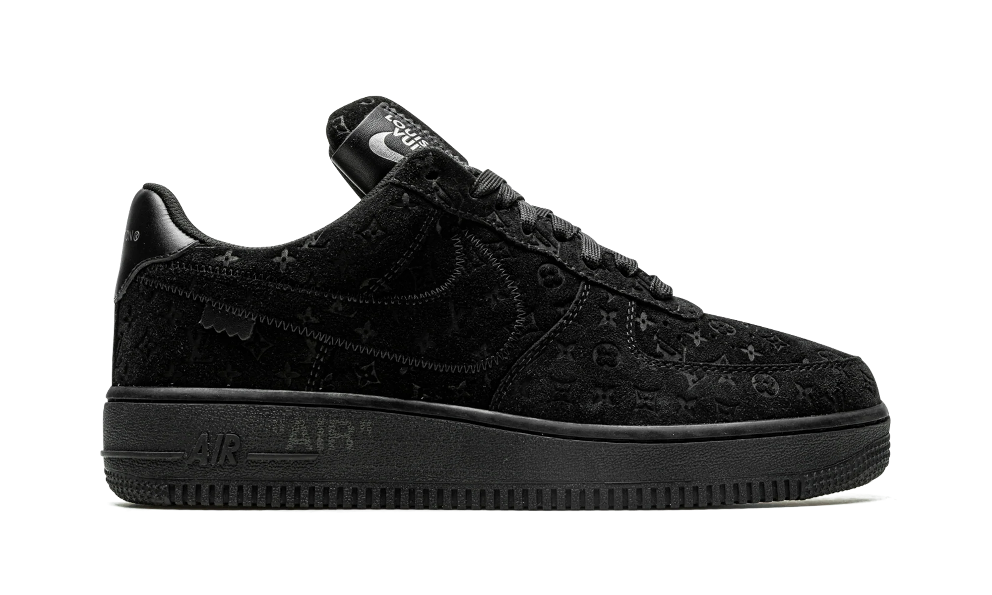 LV x AF 1 Low "Virgil - Black/Black"