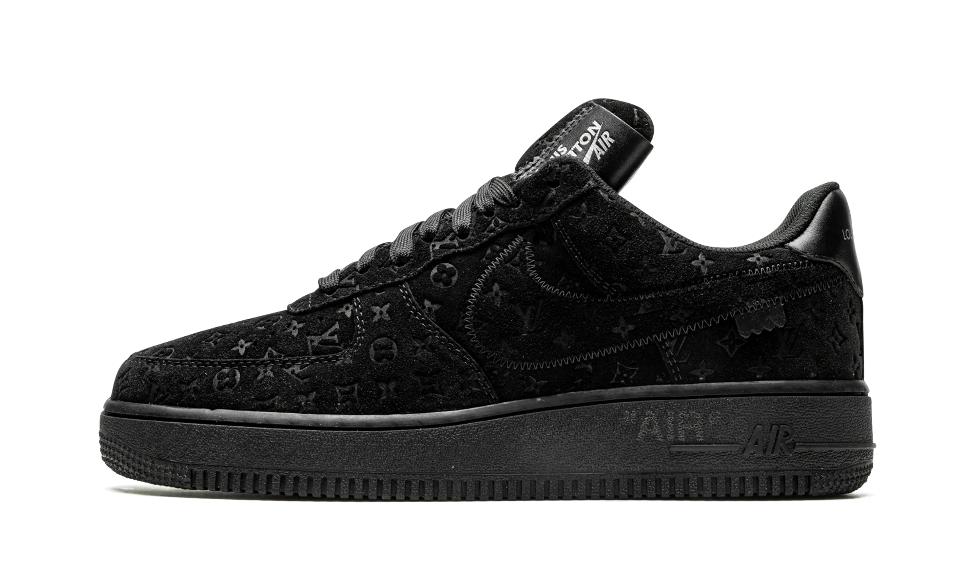 LV x AF 1 Low "Virgil - Black/Black"