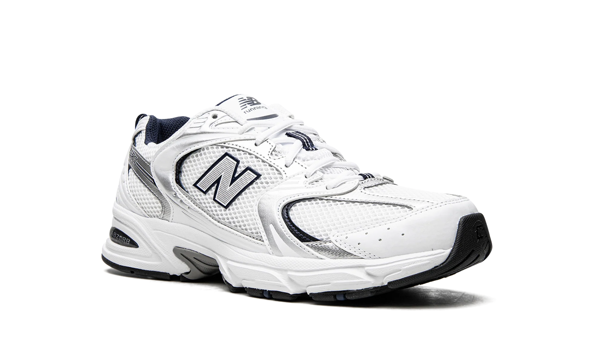 NB 530 – "White/Silver/Navy"