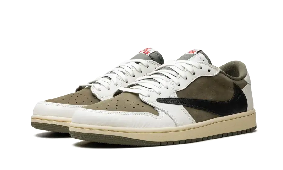 AJ 1 Low OG SP x Travis – "Medium Olive"