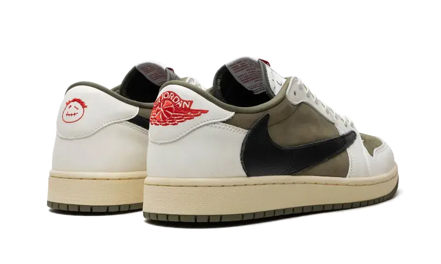 AJ 1 Low OG SP x Travis – "Medium Olive"