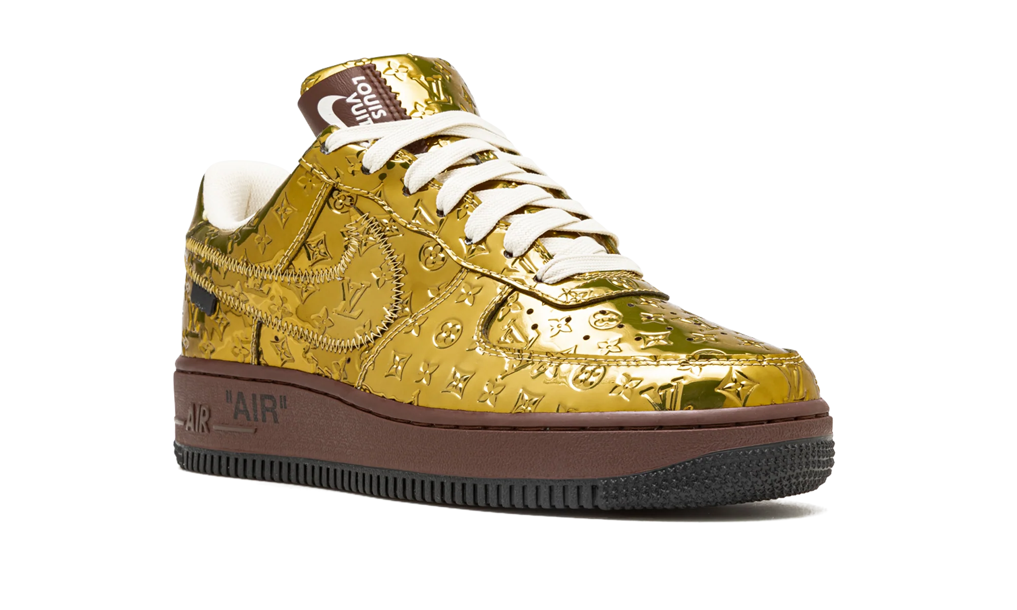LV x AF 1 Low "Virgil - Metallic Gold"