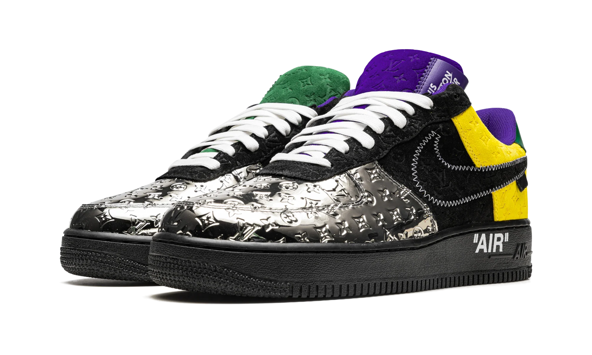 LV x AF 1 Low "Virgil - Purple Dusk/Metallic Silver"