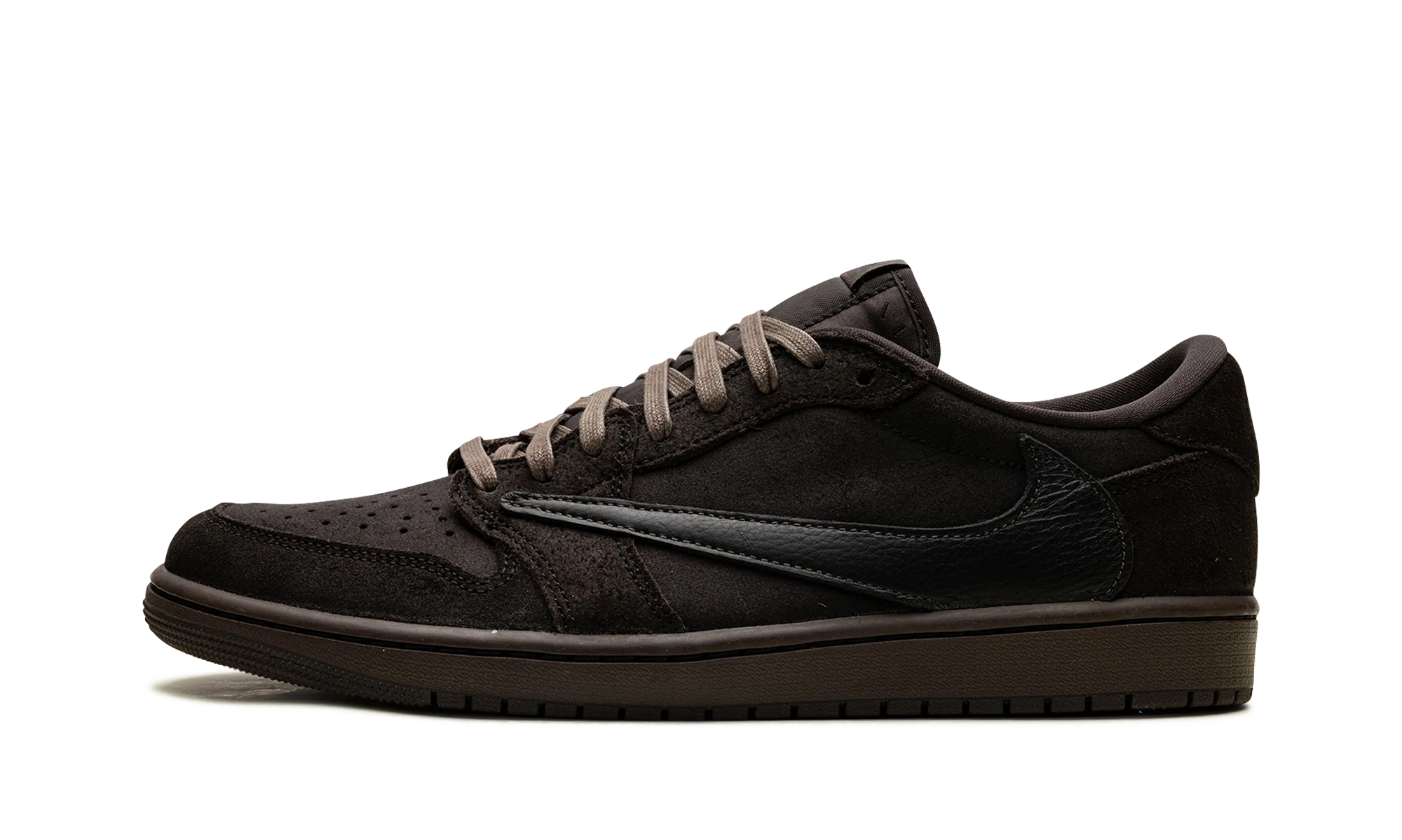 AJ 1 Low OG x Travis – "Velvet Brown"