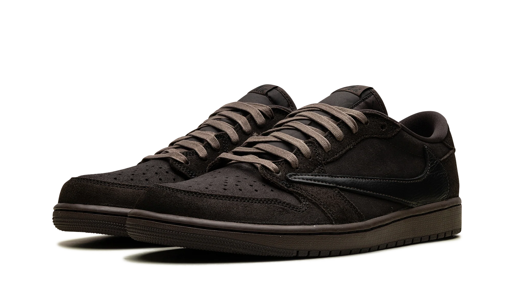 AJ 1 Low OG x Travis – "Velvet Brown"