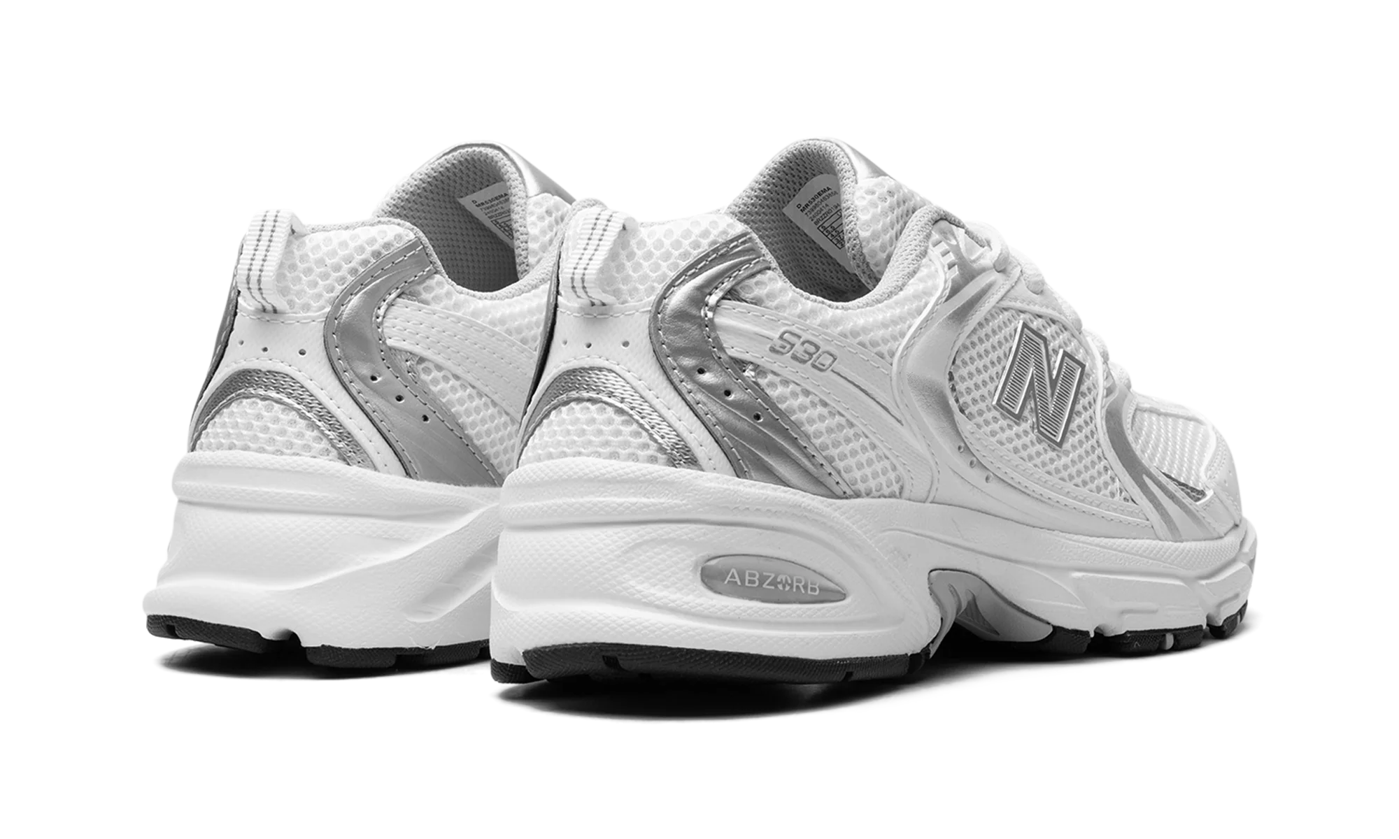 NB 530 – "White / Silver"